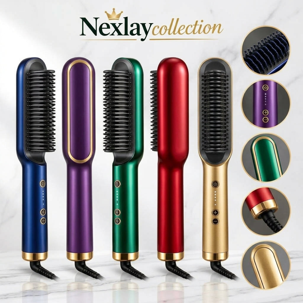 Hair Straightener Brush